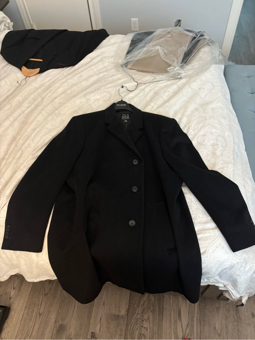 Jos. A. Bank Black Women's Tailored Wool Blazer